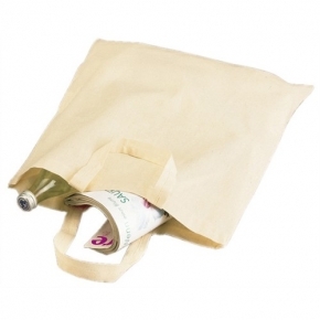 Cotton shopping bag - short handles