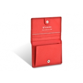 Valentini leather business card holder